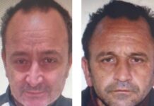 NOMI E FOTO. Lite con le armi, presi due fratelli di Aversa. Rinvenuti e sequestrati due revolver, un fucile… Nicola Pagano e Vittorio Pagano