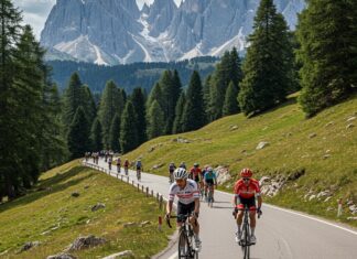 Maratona Dolomiti: la corsa per 8mila ciclisti è green Ciclismo sostenibile