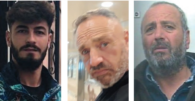 Alfredo Pace, Luigi Agnino e Salvatore D'Anna Alfredo Pace, Luigi Agnino e Salvatore D'Anna