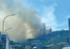 Inferno di fuoco tra Pozzuoli e Agnano: evacuati edifici e concessionarie Incendio a Pozzuoli e Agnano