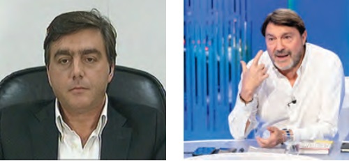 Valter Lavitola e Sigfrido Ranucci Valter Lavitola e Sigfrido Ranucci