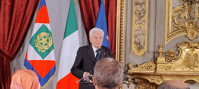 Il presidente della Repubblica Sergio Mattarella