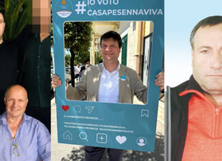 Casapesenna, la camorra e le elezioni: il clan puntava su entrambe le coalizioni Nella foto a sinistra in piedi Costantino Garofalo, sotto di lui suo zio Fioravante Garofalo (non indagato). Nella foto centrale l'ex sindaco di Casapesenna Marcello De Rosa, nella foto a destra Raffaele Nobis.