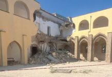 Crolla un’ala del complesso S. Francesco delle Monache: trema il centro storico ad Aversa Crolla un'ala del complesso San Francesco delle Monache ad Aversa