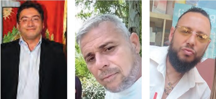 Emilio Caterino, Rocco Belardo e Antonio Gennaro Spaziante