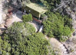 Abusivismo sull’isola della ricostruzione, a Ischia resort fantasma sulla costa a rischio frana Il cantiere del resort nella vegetazione a Ischia