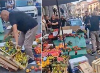 NOME. Rifiuta il controllo, ambulante arrestato. E’ il padre di un ex affiliato alla Vanella Grassi La protesta di Antonio Magnetti durante il controllo