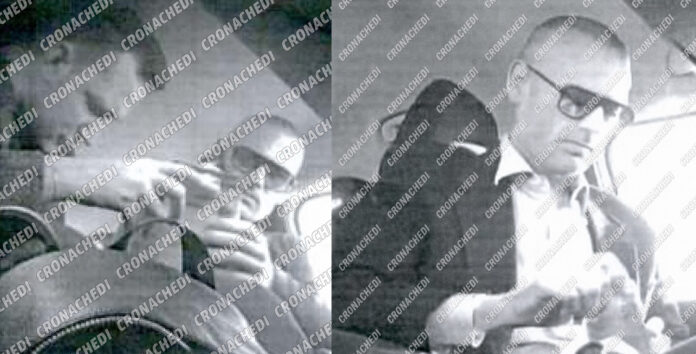 A sinistra De Caprio passa la scatola a Marrandino. A destra Llex sindaco che preleva i soldi dalla scatola.