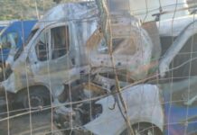 Raid doloso notturno a Montedecore: rogo distrugge il parco mezzi della famiglia Iazzetta Raid contro la ditta Iazzetta