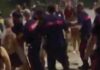 Notte di violenza sulla spiaggia libera di Fiumarella: maxi rissa a colpi di sedie e bottiglie tra i bagnanti. In 5 denunciati Rissa sulla spiaggia a Mondragone