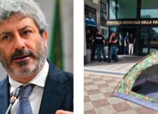 Fico si mette contro i Campi Flegrei. No del Consiglio allo stato di emergenza: stanziati 7 milioni Roberto Fico e la protesta degli sfollati