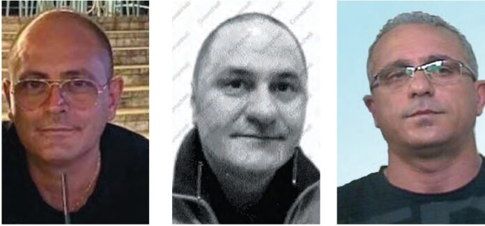 Salvatore Diana detto Zecchinetta, Pasquale Apicella alias O' Bellomm, Augusto Bianco (non indagato) Salvatore Diana detto Zecchinetta, Pasquale Apicella alias O' Bellomm, Augusto Bianco (non indagato)