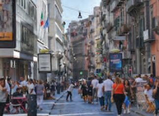 Turista violentata nel bagno di un bar in via Toledo: il presunto aggressore è stato già individuato Via Toledo