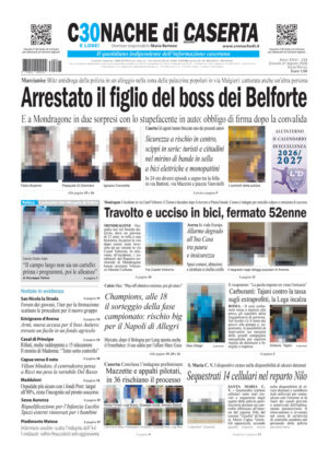 Cronache di Caserta del 27.08.26