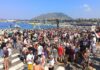 Campi Flegrei, in 10mila firmano per la svolta: “Subito legge speciale e stato di emergenza” Protesta a Pozzuoli (foto LP)