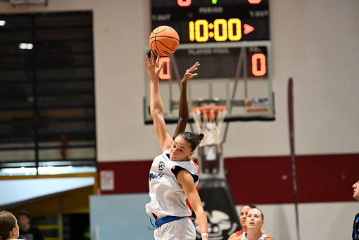 Napoli Basket Woman segna Centosettantuno punti segnati contro la stessa avversaria Salerno Basket 92 Foto di Prospero Scolpini - Napoli Basket