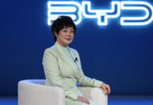 Auto, il governo apre ai cinesi BYD ATTO 2 DM-i & Comfort Dynamic European Launch , Stella Li, BYD Executive Vice-President, November 19 2025, Barcelona (Spain) (photo Gian Mattia DAlberto/Lapresse)