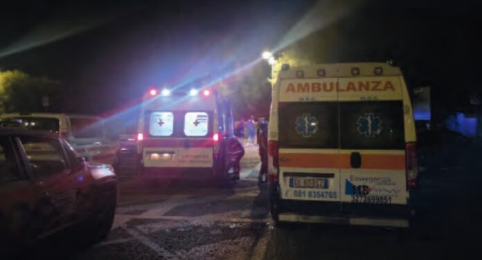 Ambulanze nella notte