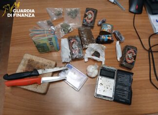 Matese, la roccaforte dello spaccio tra i boschi: maxi-operazione della Finanza. 8 arresti e 2 kg di droga sequestrati dall’inizio dell’anno Il ritrovamento della droga da parte della Guardia di Finanza