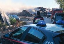 Nuovo rogo di ecoballe a Taverna del Re: convocato d’urgenza il Centro coordinamento soccorsi Fiamme a Taverna del Re