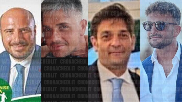 Giandomenico Colella, Raffaele Salzillo, Dante Salzillo e Angelo Salzillo