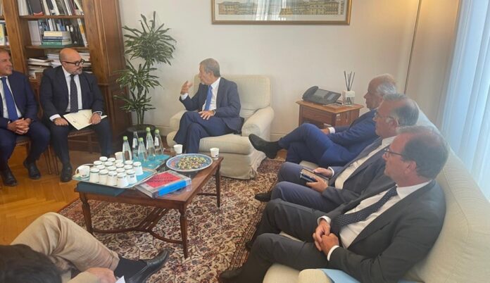 Incontro centrodestra con ministri Piantedosi e Musumeci