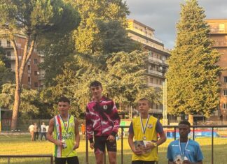 Avellino, campionati regionali di atletica Cadetti/Cadette: Giannotti di Caivano in cima al podio Il podio con i primi tre classificati