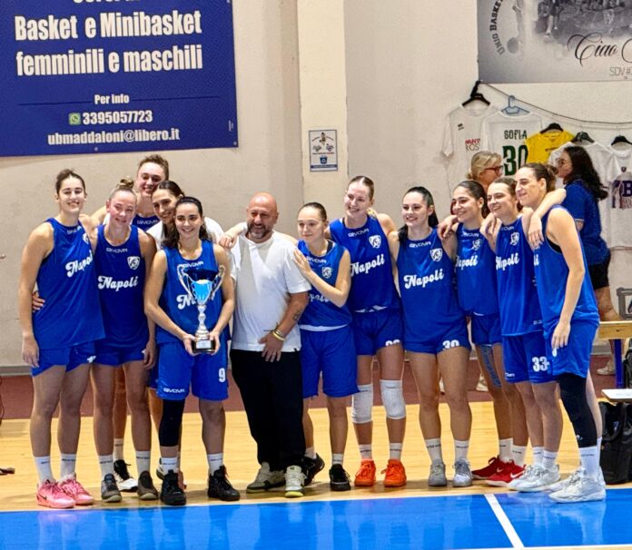Napoli Women contro Frascati Napoli Women Basketball vince contro Frascati l'amichevole