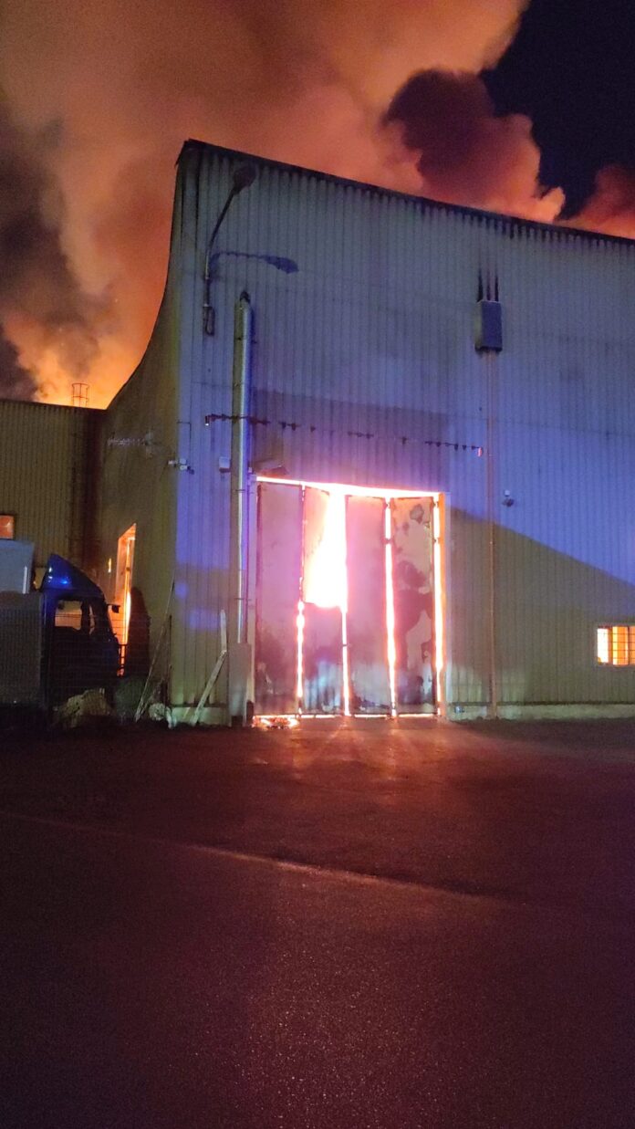 Incendio a Poggioreale