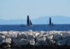 Luna Rossa vince la seconda regata e vola in testa: a Napoli sorprende Team Usa