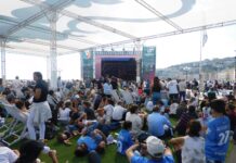 America’s Cup, sul lungomare come al Maradona: lo stadio del mare è pieno per la prima volta