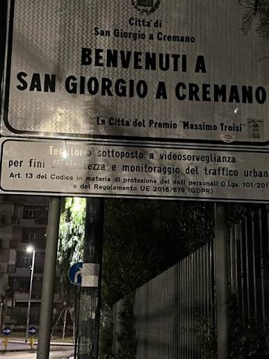 benvenuti san giorgio