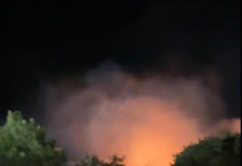 Roghi a Bagnara e su via Pagliuca roghi castel volturno