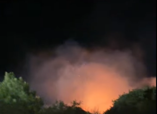 Roghi a Bagnara e su via Pagliuca roghi castel volturno