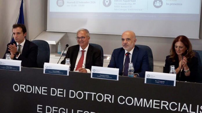 Da sinistra Villano, Mungo, Corbello e D'Angiolella