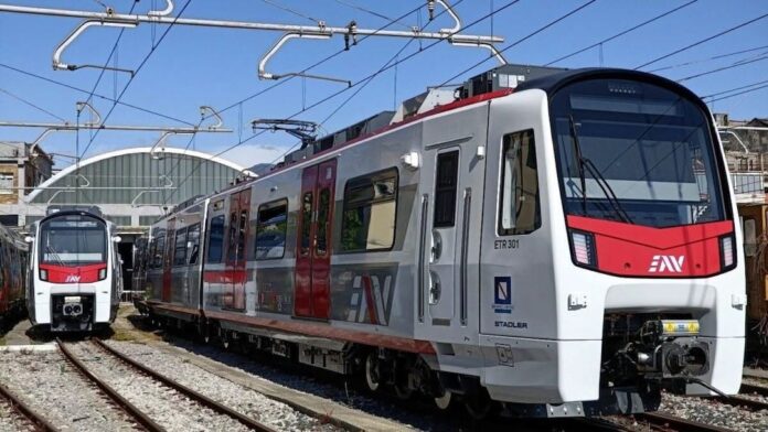 Treno EAV della Circumvesuviana