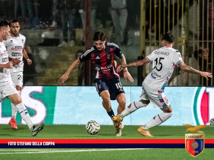 Casertana-Catania ottobre 2025, foto di Stefano Della Cioppa