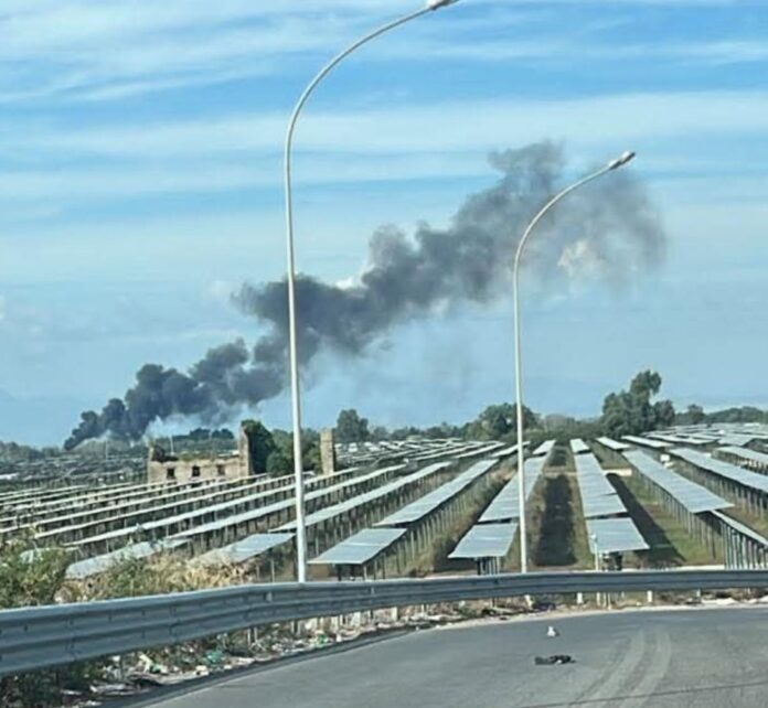 incendio giugliano