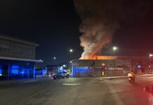 Secondo incendio all’ex Bar Vittoria a San Giovanni a Teduccio