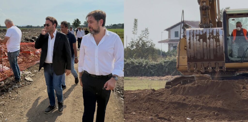 Inferno a Casale, subito i controlli. Vadalà prepara i saggi sui rifiuti e la me