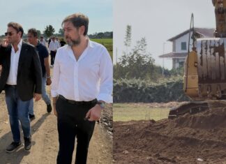 Inferno a Casale, subito i controlli. Vadalà prepara i saggi sui rifiuti e la messa in sicurezza della maxi discarica di Casarella Il sopralluogo del deputato Gimmi Cangiano
