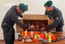 Gadget di Halloween illegali: sequestrati 34mila articoli e segnalate 7 persone HALLOWEEN - COMANDO PROVINCIALE CASERTA