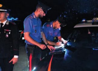 Imprenditore aggredito con una mazza di ferro, i malviventi portano via l’Audi da 100mila euro a S. Nicola La Strada Carabinieri