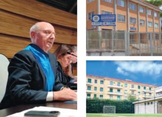 Scuole a pezzi a Caserta, si corre ai ripari. Via alla messa in sicurezza in 7 scuole Il presidente della Provincia Anacleto Colombiano e gli istituti di Caserta Giordani e Terra di Lavoro