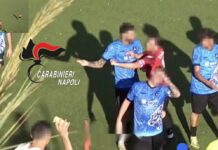 Casamicciola Terme, arbitro ferito: i carabinieri denunciano 12 persone