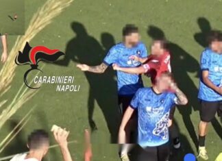 Casamicciola Terme, arbitro ferito: i carabinieri denunciano 12 persone