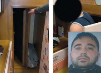 NOME E FOTO. Blitz a Forcella. Boss latitante dei Mazzarella stanato nell’armadio L'armadio dove era nascosto Giuseppe Del Prete