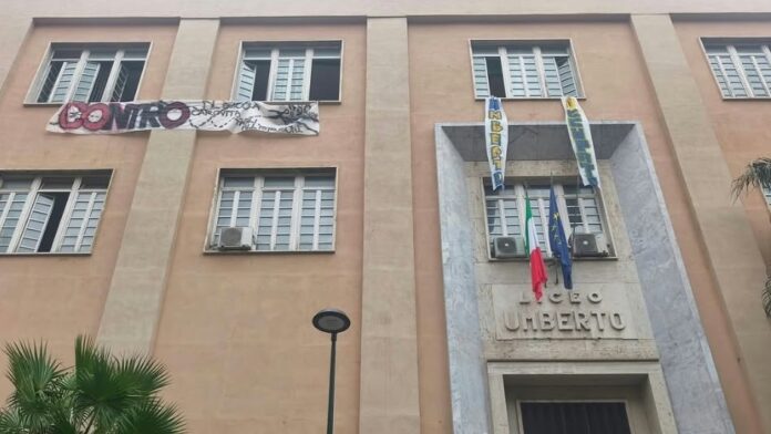 Liceo Mercalli occupato a Napoli