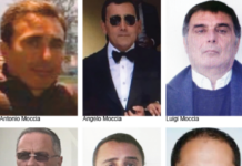 NOMI E FOTO – Stangata ai Moccia: condanne pesanti per i fratelli Antonio, Angelo e Luigi e per gli uomini del clan