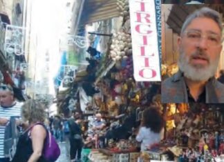 Respinta l’invasione dei negozi di souvenir, la strada dei pastori del Presepe non si tocca San Gregorio Armeno e Vincenzo Capuano